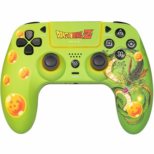 FR-TEC Gaming Pad - Wireless - Bluetooth - PlayStation 4, PC - Green, Orange