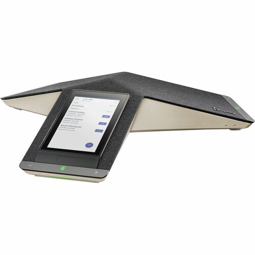 Poly Trio C60 IP Conference Station - Corded/Cordless - Wi-Fi, Bluetooth - 5 Multiple Conferencing - Black - VoIP - 12.7 c
