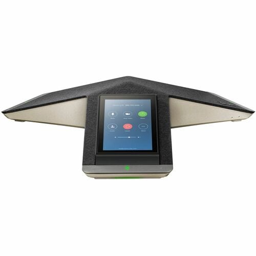 Poly Trio C60 IP Conference Station - Corded/Cordless - Bluetooth, Wi-Fi - Tabletop - Black - 3 x Total Line - VoIP - 12.7