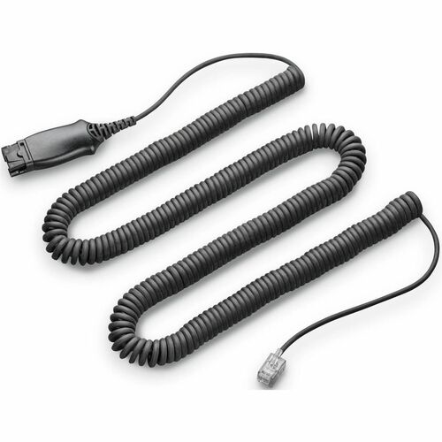 Poly APP-51 Cabo telefónico - Cable for Telefone, Fone de ouvido - Preto