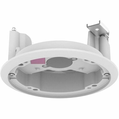 Hanwha Techwin SHD-1370FPW Ceiling Mount for Network Camera, Security Camera - White - 6.61 lb Load Capacity - Aluminum