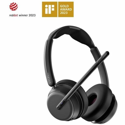 EPOS IMPACT 1060T Wireless On-ear Stereo Headset - Binaural - Circumaural - Bluetooth - Noise Canceling