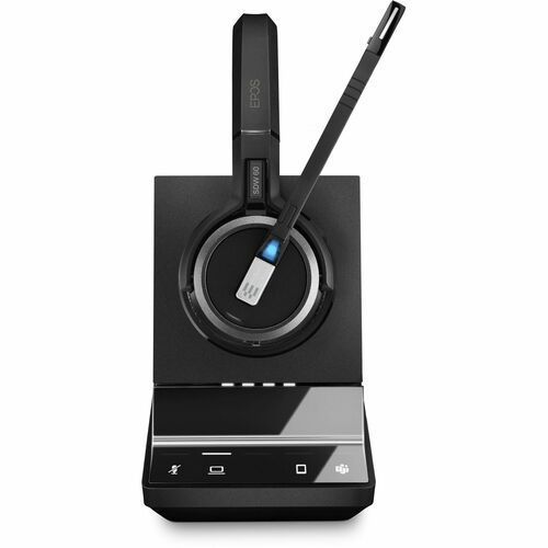 EPOS IMPACT SDW 5063T Wireless On-ear Stereo Headset - Black - Microsoft Teams Certification - Binaural - Ear-cup - 18000 