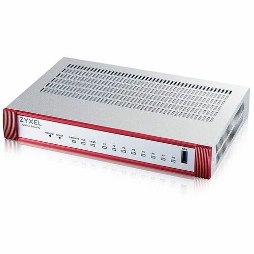 ZYXEL ZyWALL USG FLEX 100HP Network Security/Firewall Appliance - Intrusion Prevention - 8 Port - 10/100/1000Base-T - Giga