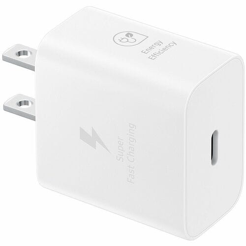 Samsung 25W PD Power Adapter, White - 25 W - White