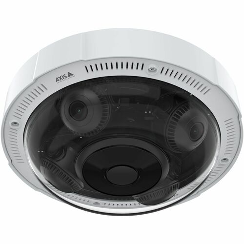 AXIS Panoramic P3737-PLE 5 Megapixel 2K Network Camera - Color - White  - Zipstream, Motion JPEG, H.265 (MPEG-H Part 2/HEV