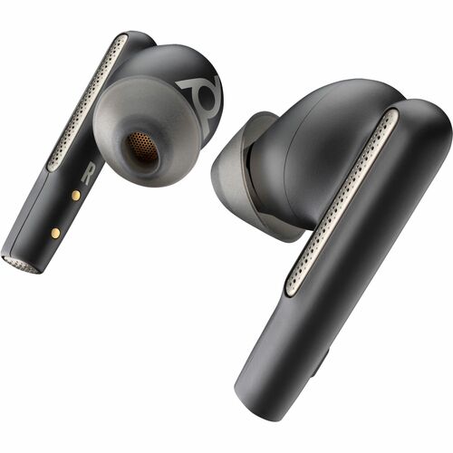 Poly Ponta de ouvido - Preto - 2 / Pack