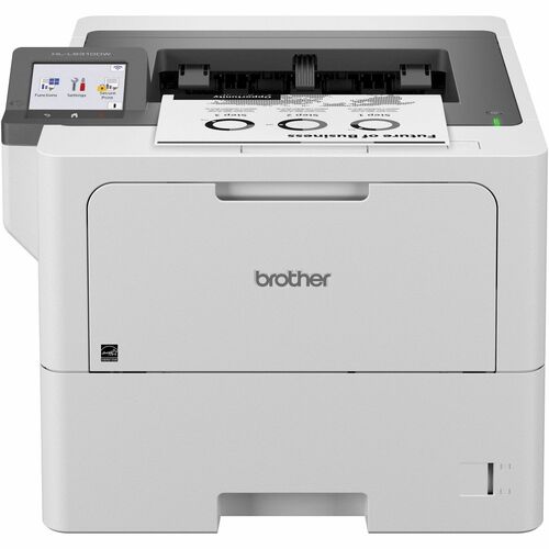Brother HL-L6310DW Desktop Wireless Laser Printer - Monochrome - 52 ppm Mono - 1200 x 1200 dpi Print - Automatic Duplex Pr