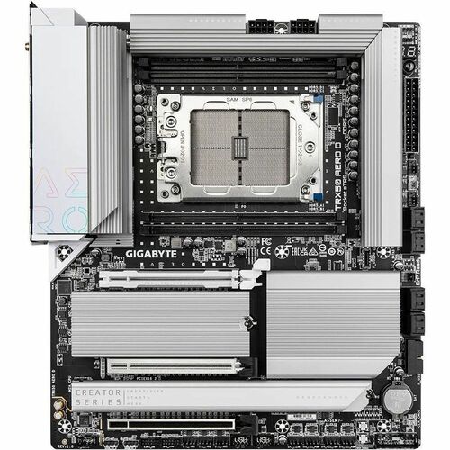 Gigabyte Ultra Durable TRX50 AERO D Desktop Motherboard - AMD TRX50 Chipset - Socket sTR5 - Extended ATX - Ryzen Threadrip