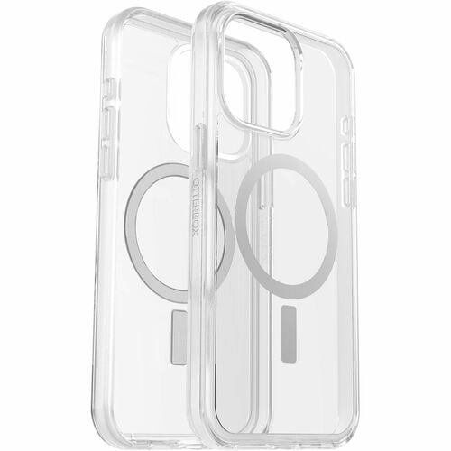 OtterBox Symmetry Case for Apple iPhone 15 Pro Max Smartphone - Clear - Retail - Drop Resistant, Shock Absorbing - Polycar