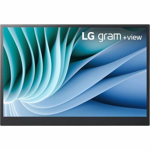 LG gram +view 16MR70 16" Class WQXGA LCD Monitor - 16:10 - Silver, Black - 16" Viewable - In-plane Switching (IPS) Technol