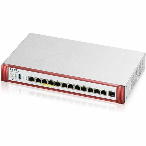 ZYXEL ZyWALL USG FLEX 500H Network Security/Firewall Appliance - 1 Year - 12 Port - 2.5GBase-T - 2.5 Gigabit Ethernet, 10/