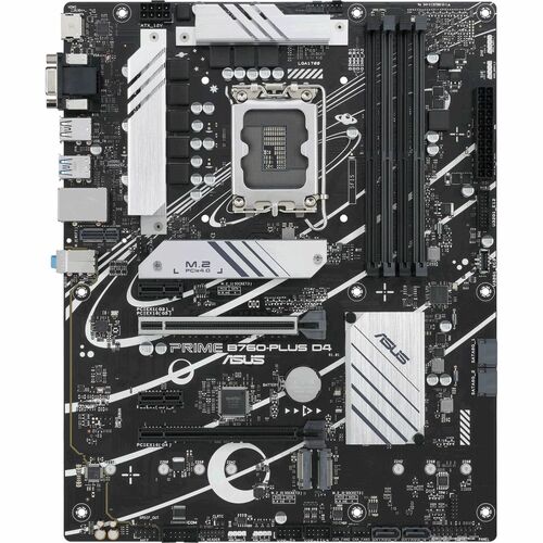 Carte Mère Asus Prime B760-PLUS D4 - Intel B760 Chipset - Socket LGA-1700 - ATX - Cœur, Pentium Gold, Celeron Processor Su