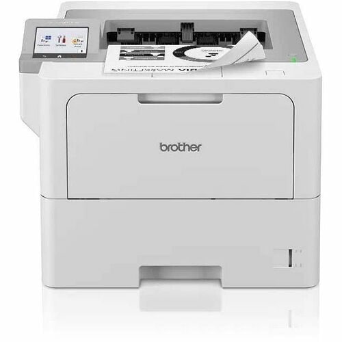 Brother HL HL-L6415DN Desktop Wireless Laser Printer - Monochrome - 52 ppm Mono - 1200 x 1200 dpi Print - Automatic Duplex