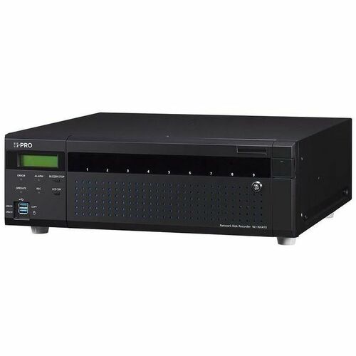 i-PRO WJ-NX410KG 32 Channel Wired Video Surveillance Station - Network Video Recorder - HDMI - 4K Recording