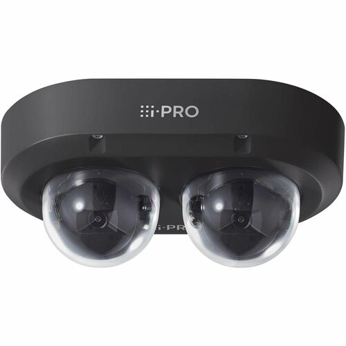 i-PRO WV-S85702-F3L1 4 Megapixel Outdoor 4K Network Camera - Colour - Dome - Black - 40 m Infrared Night Vision - H.265, H
