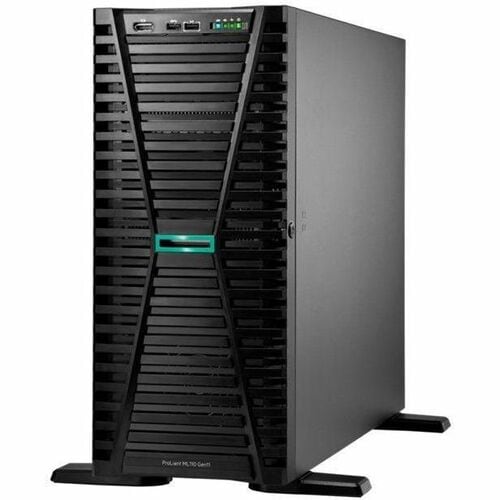 HPE ProLiant ML110 G11 4.5U Tower Server - 1 x Intel Xeon Silver 4410Y 2 GHz - 32 GB RAM - 960 GB SSD - (2 x 480GB) SSD Co