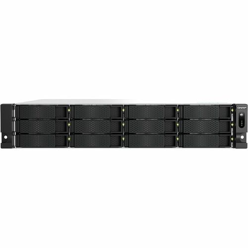 QNAP TS-H1277AXU-RP-R7-32G 12 x Gesamtzahl Einschübe NAS-Speichersystem Ryzen 7 7700 Octa-Core - 32 GB RAM - DDR5 SDRAM - 