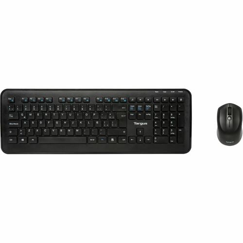 Teclado y ratón Targus AKM610ES - QWERTY - Español - USB Inalámbrico RF 2.40GHz Teclado - Keyboard/Keypad Color: Negro - U