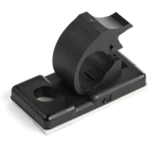 StarTech.com Cable Tying - Black - 100 / Pack Pack - TAA Compliant - Cable Clamp - 12.7 mm Length - Nylon 66
