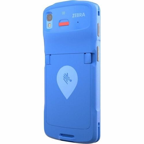 Zebra Protective Cover - Supports Mobile Computer, USB Port - Blue - 5 Pack