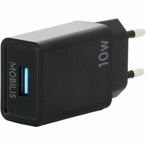 MOBILIS 10.50 W AC Adapter - Universal Adapter - 1 USB - For Smartphone, Tablet PC - Black