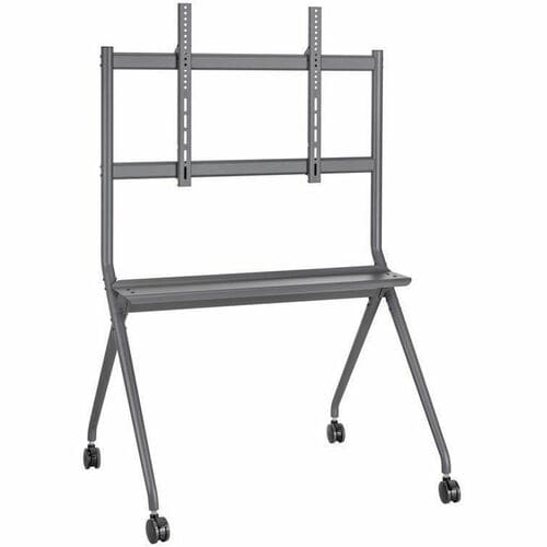 Carrello per schermo ITB - 120 kg Capacità - 4 Casters - Nero - 139,7 cm (55") a 218,4 cm (86") Screen Supported - Paesagg