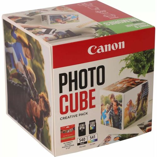 Canon ChromaLife100 PG-540 + CL-541 Original Standard Yield Inkjet Ink Cartridge/Paper Kit - Multi-pack - Black, Cyan, Mag