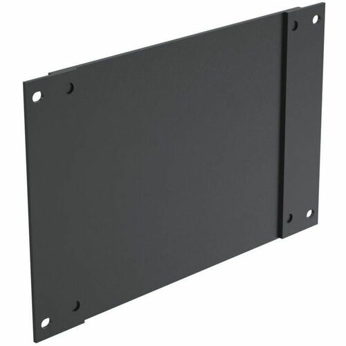 SpacePole Mounting Plate for POS Kiosk - Black - Metal
