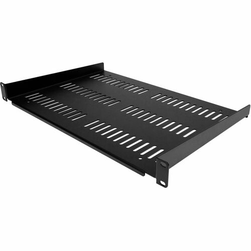 1U Vented Rack Shelf - 12 in (30.5cm) Deep 1U Shelf - Vented