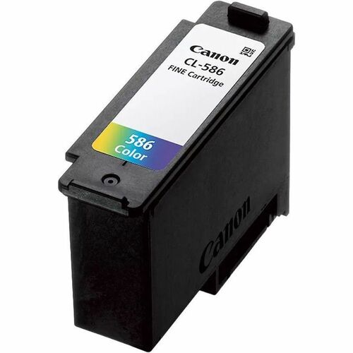 Canon CL-586 Original Standard Yield Inkjet Ink Cartridge - Return Program - Cyan, Magenta, Yellow Pack - 180 Pages