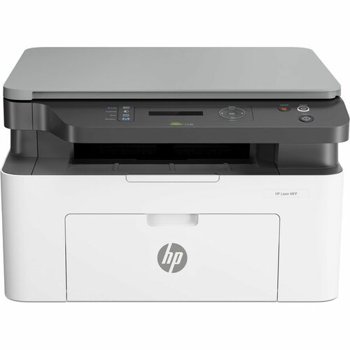 HP 1188nw Wired & Wireless Laser Multifunction Printer - Monochrome - White - Copier/Printer/Scanner - 20 ppm Mono Print -