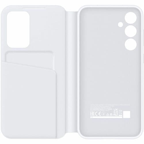 Samsung Smart View Carrying Case (Wallet) Samsung Galaxy S23 FE Smartphone, Card - White - Scratch Resistant - 162.6 mm He