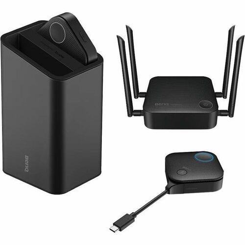 Equipo de VídeoConferencia BenQ InstaShow VS20 - Mediano/grande Room Size Supported - Negro - Para Presentación, Sala de r