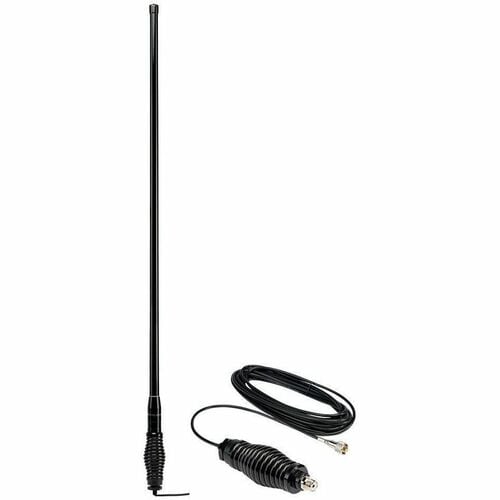 Midland MicroMobile MXAT04VP 6.6dB Gain Highland Tall Heavy-Duty Bull Bar Antenna System - 462 MHz to 468 MHz - 7 dB - Two