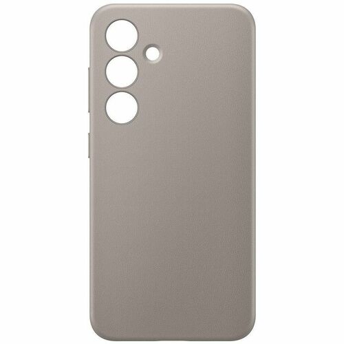 Samsung Case for Samsung Galaxy S24 Smartphone - Taupe - Scratch Resistant - Vegan Leather