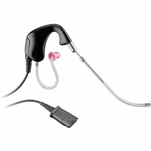 Poly H31CD Headset General Trades TAA - Mono - Quick Disconnect - Wired - Over-the-ear, Behind-the-ear - Monaural - In-ear