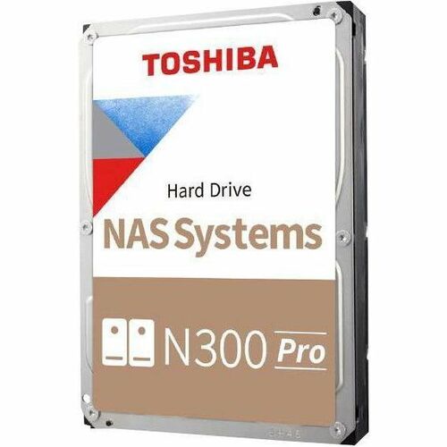 Disco Duro Toshiba N300 Pro HDWG51JXZSTB - 3.5" Interno - 18TB - SATA (SATA/600) - Grabación magnética convencional (CMR) 