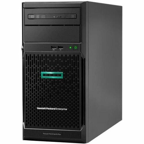 Serveur HPE ProLiant ML30 G10 Plus 4U - Tour - 1 Xeon E-2314 2,80 GHz - 16 Go RAM - Serial ATA Contrôleur - Intel C256 Chi