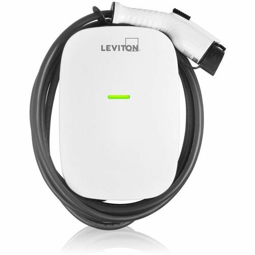 Leviton 48 Amp Level 2 Electric Vehicle Charging Station - EV Series - Plastic