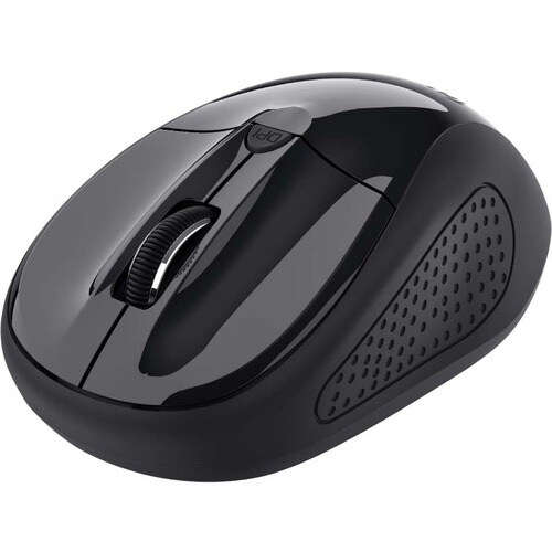 Trust Maus - Funkfrequenz - USB 1.0 - Optisch - 4 Taste(n) - Schwarz - Kabellos - 2,40 GHz - 1600 dpi Auflösung - Scroll-R