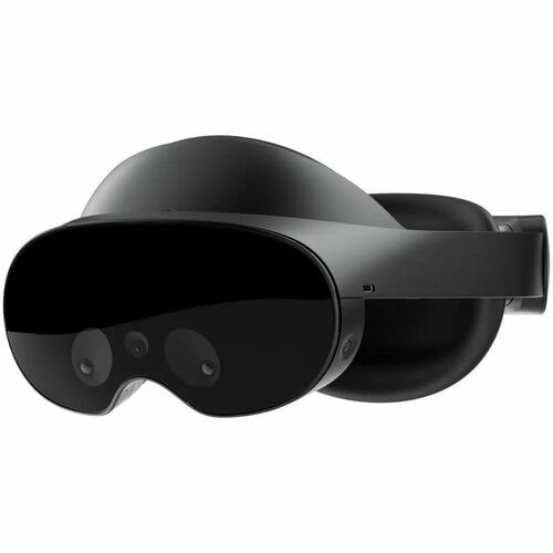 Meta Quest Pro Headset - For PC - 120° Field of View - Optical - LED - Bluetooth - Battery Rechargeable