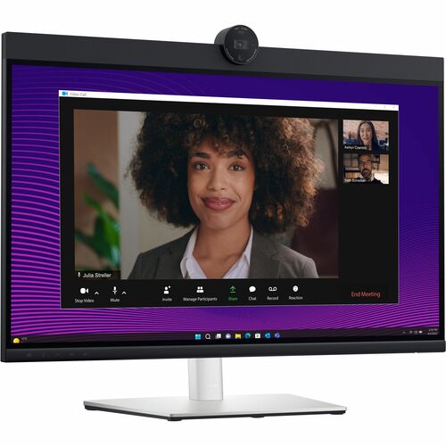 Dell P2724DEB 27" Class Webcam WQHD LED Monitor - 16:9 - Black, Silver - 68.6 cm (27") Viewable - In-plane Switching (IPS)