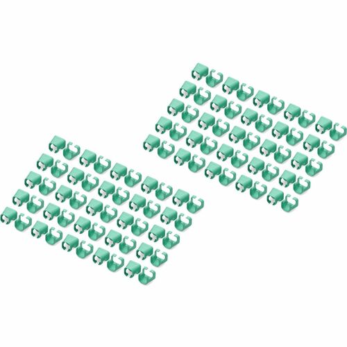 Digitus Kabelbündler - Grün - 100 / Pack Paket - Kabeltülle - PVC