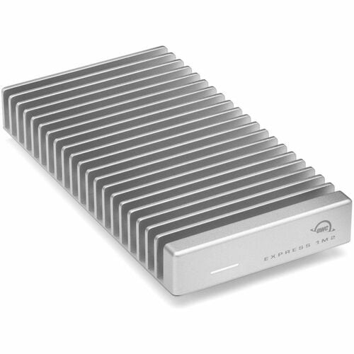 OWC Express 1M2 2 TB Portable Rugged Solid State Drive - M.2 External - PCI Express NVMe (PCI Express NVMe 4.0) - Silver -