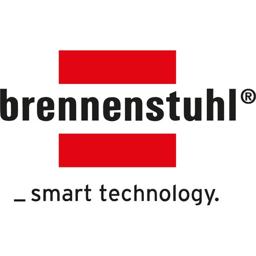 Brennenstuhl Power Strip - Right-angled Connector - 2 x AC Power, 8 x AC Power - 2 m Cord - 230 V AC Voltage - 3.68 kW - D