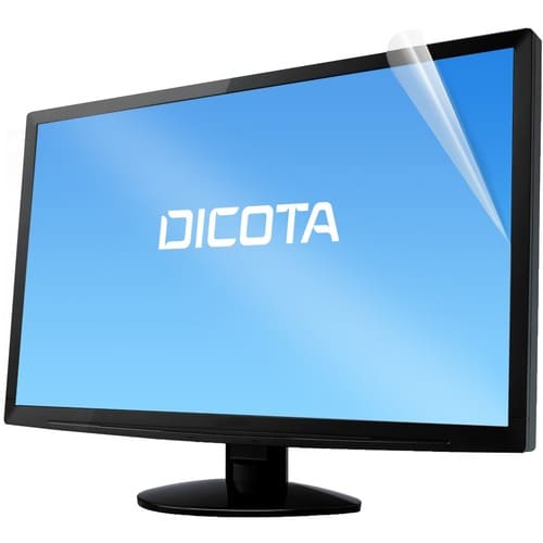 Dicota 9H Polyethylene Terephthalate (PET) Anti-glare Standard Screen Filter - Black - For 61 cm (24") LCD iMac - Scratch 