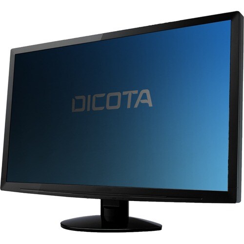 Dicota 3H Polyethylene Terephthalate (PET) Privacy Screen Filter - Black - For 61 cm (24") LCD iMac - Blue Light Reduction