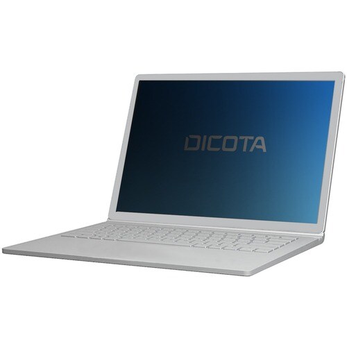 Dicota Secret Plastic, Polyethylene Terephthalate (PET) Anti-glare Privacy Screen Protector - Transparent - For LCD Notebo
