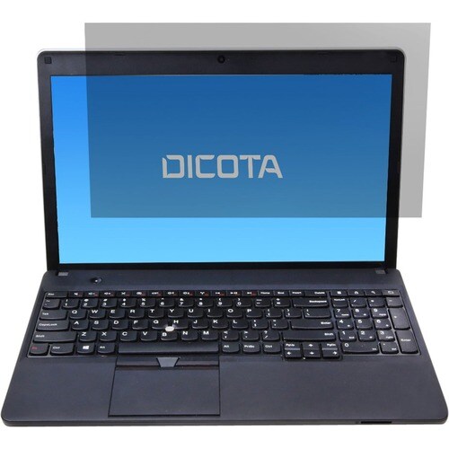 Dicota Secret Privacy Screen Protector - Black - For 35.8 cm (14.1") Widescreen LCD Notebook - 16:9